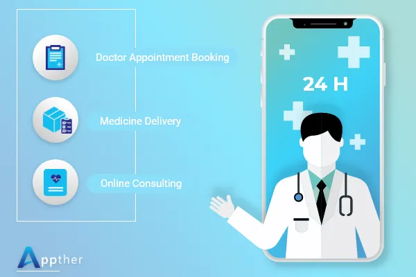 How does Doctor Appointment Booking App Development work?