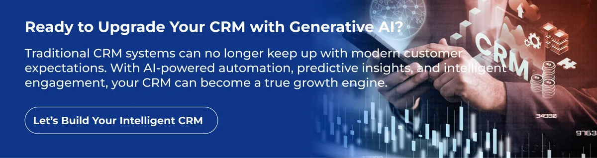 Generative AI-powered CRM dashboard with automation, sales insights, and contact Appther call-to-action