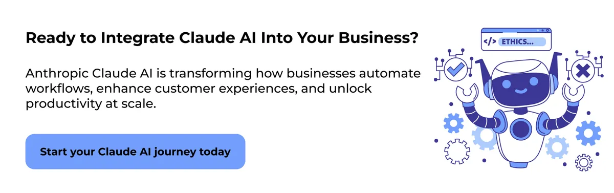 Claude AI integration for business automation and enterprise productivity