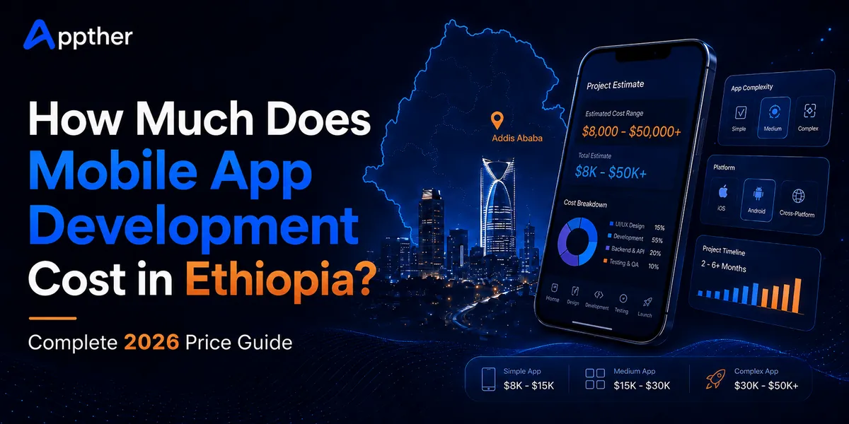 How Much Does Mobile App Development Cost in Ethiopia? Complete 2026 Price Guide