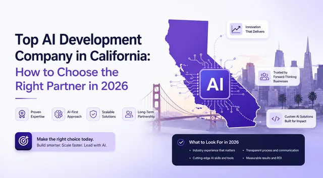 Top AI Development Company in California: How to Choose the Right Partner in 2026
