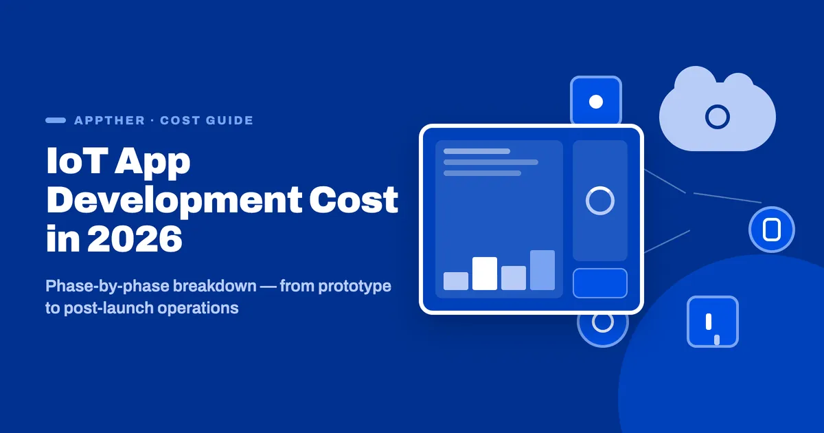 How Much Does IoT App Development Cost in 2026? A Phase-by-Phase Breakdown