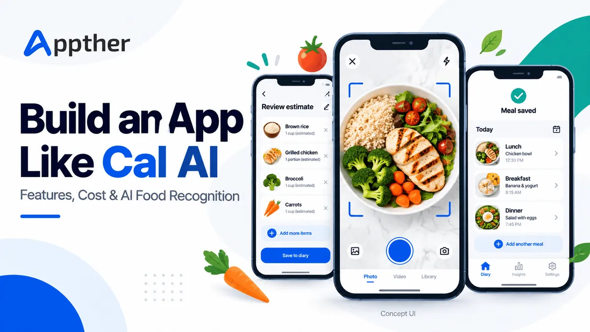 How to Build an App Like Cal AI: Features, Development Cost & AI Food Recognition