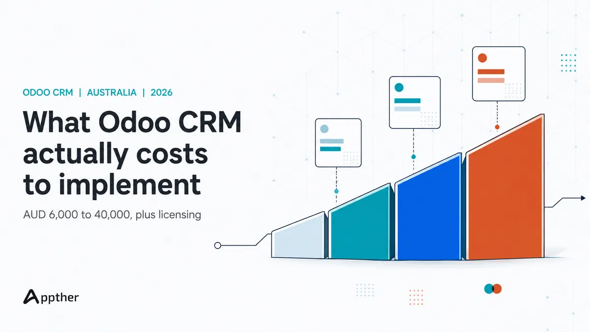 Odoo CRM Implementation Cost in Australia (2026): Pricing, Timeline and Setup Guide