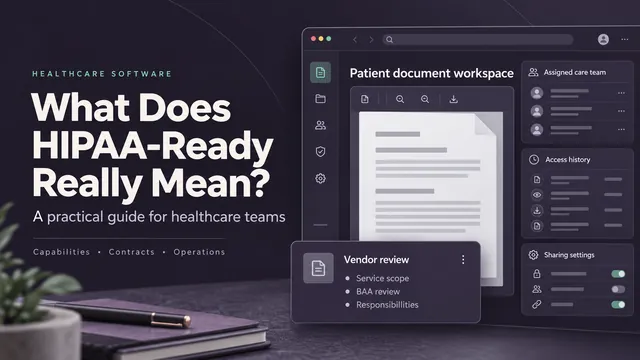 What Does HIPAA-Ready Healthcare Software Really Mean? A Complete Guide