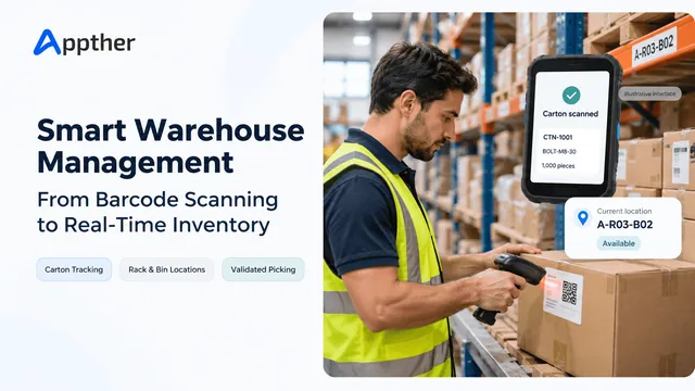 Smart Warehouse Management: From Barcode Scanning to Real-Time Inventory
