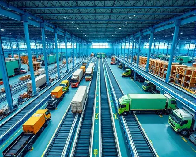 Logistics operations coordinated through Odoo