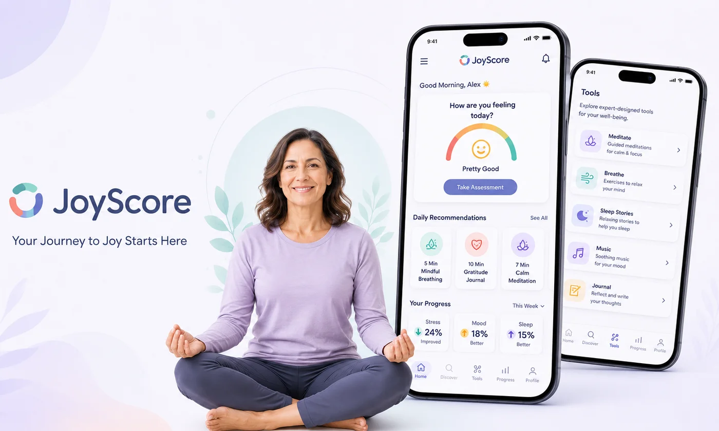 JoyScore AI Mental Wellness App by Appther