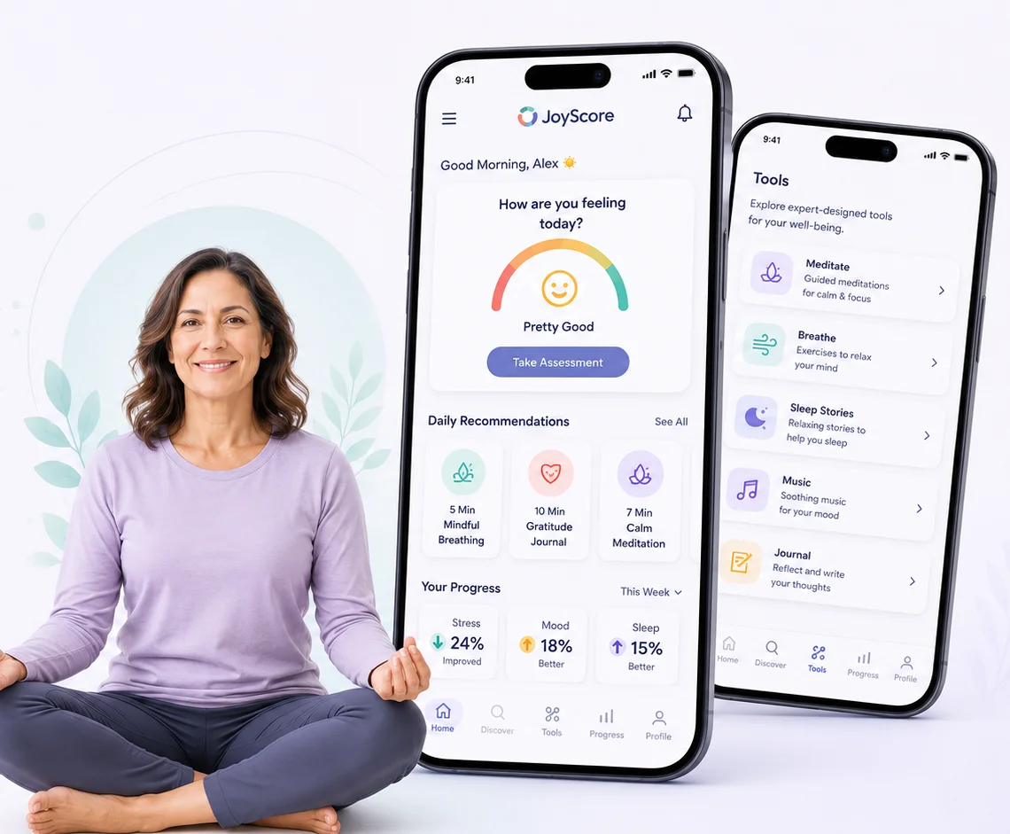 Joyscore mental health app